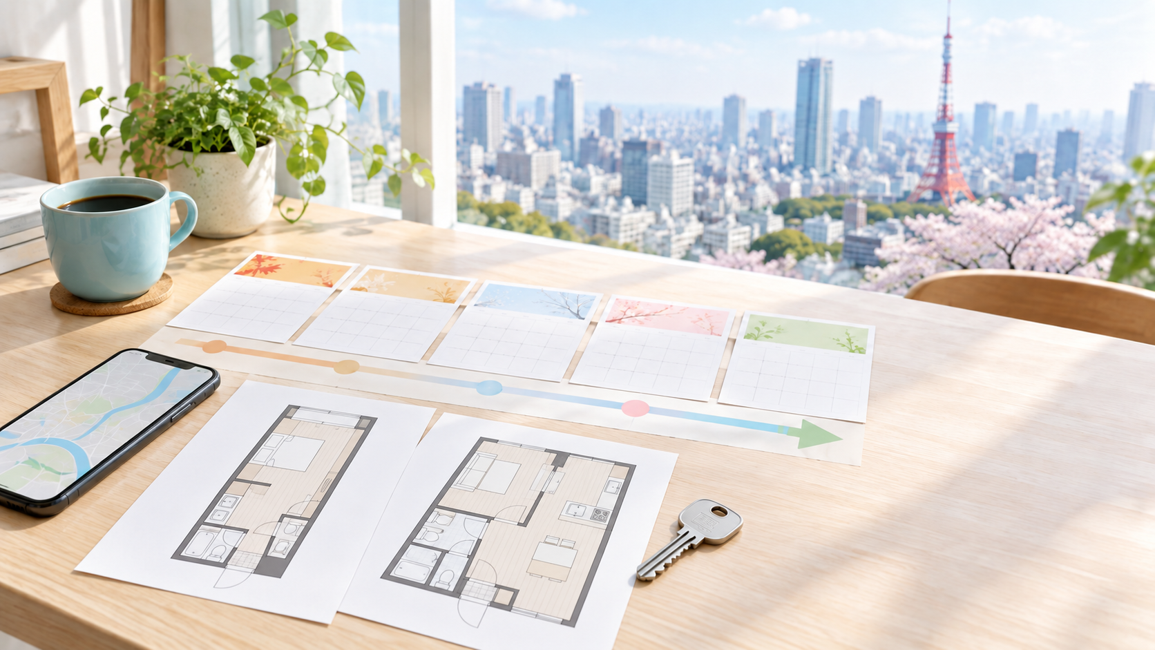 2027年春の部屋探しはいつから？賃貸繁忙期に慌てない準備スケジュール